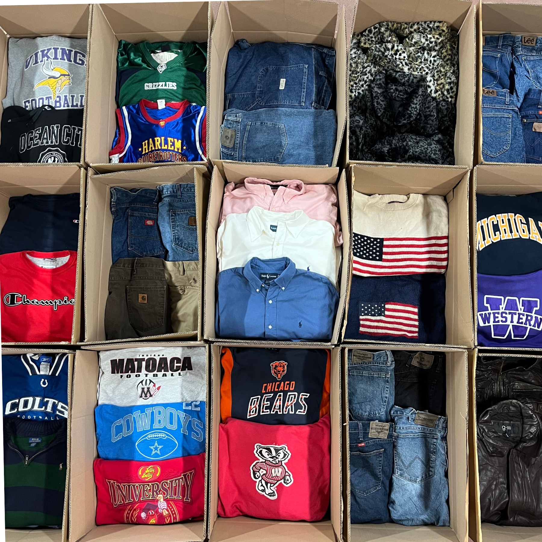 Collection of BOXES in a gallery layout