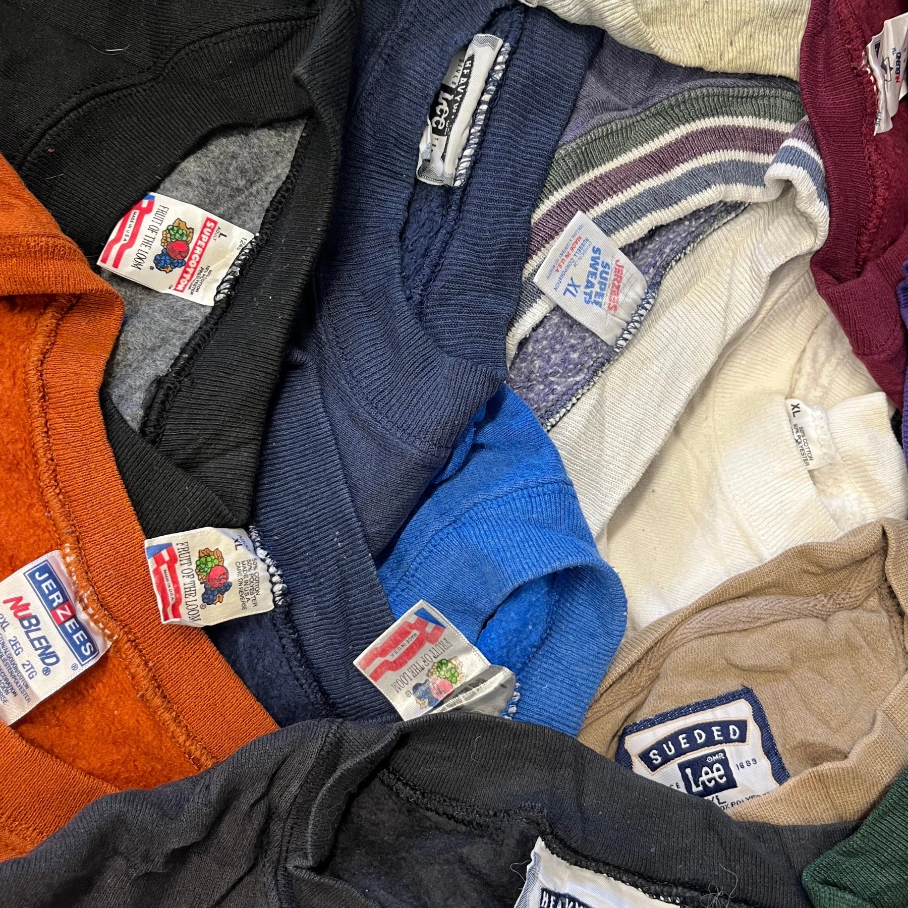 Collection of SWEATSHIRTS & HOODIES - Wing Vintage Wholesale in a gallery layout