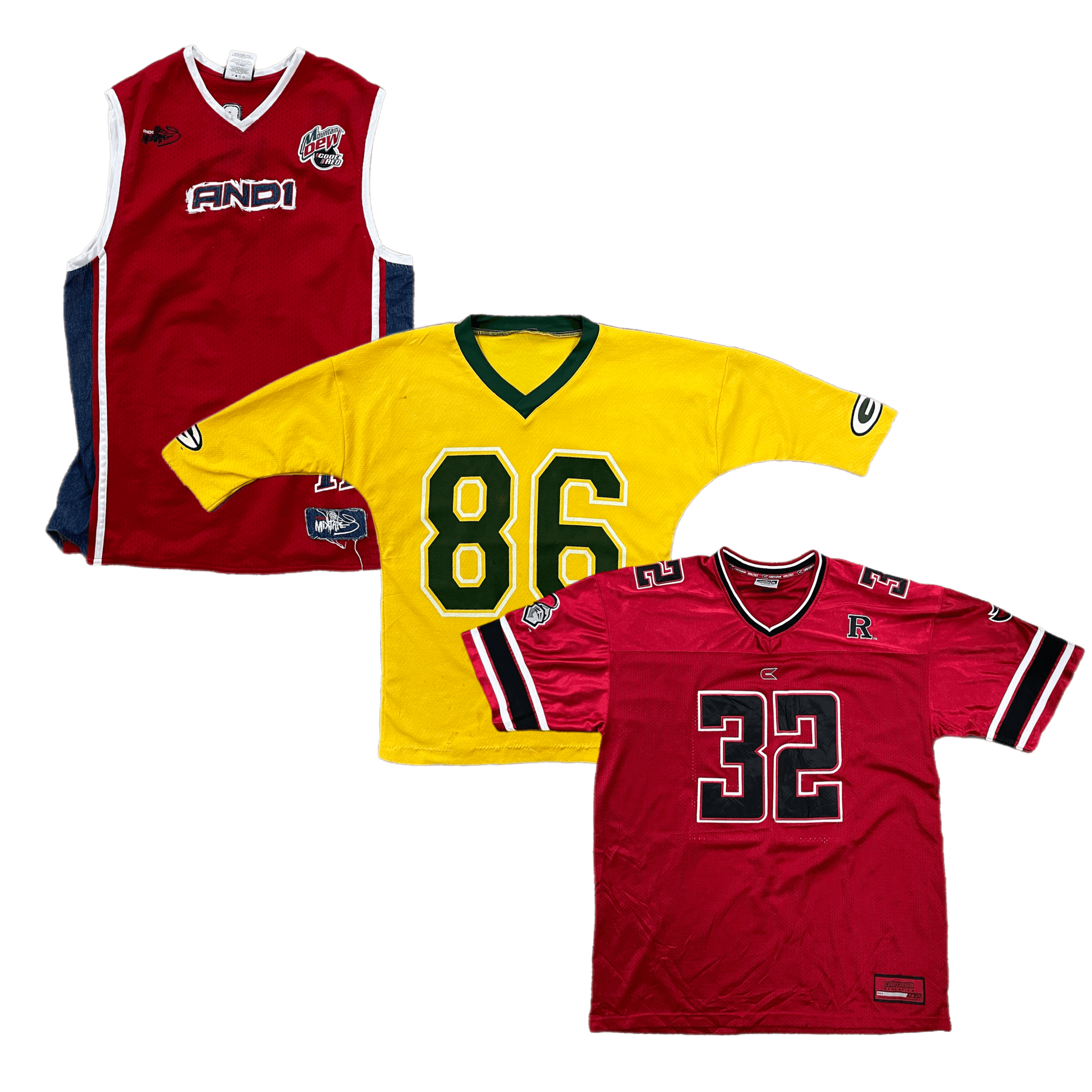 Collection of MIXED UNBRANDED JERSEYS in a gallery layout