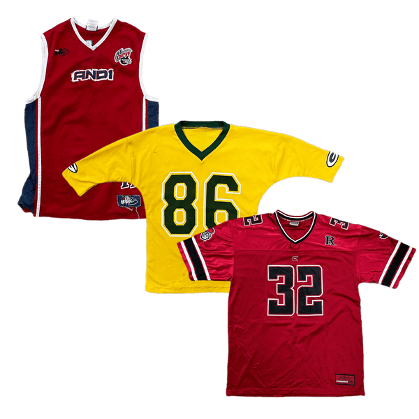 MIXED UNBRANDED JERSEYS