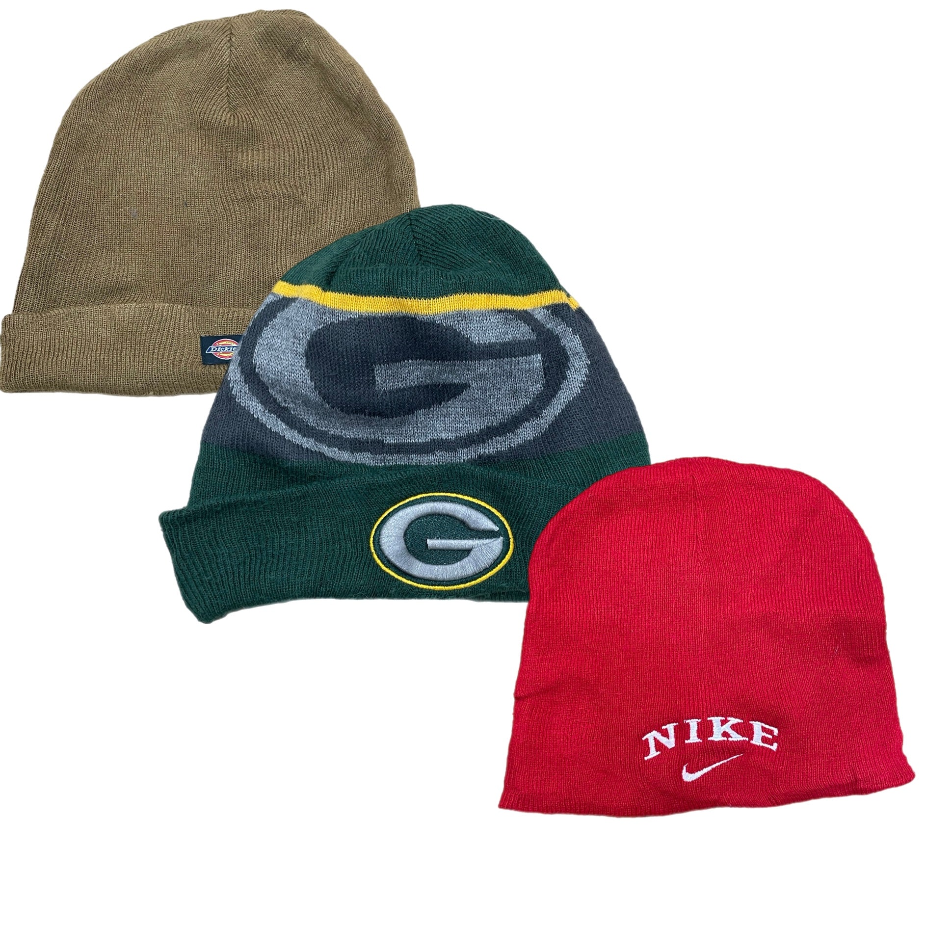 Collection of BRANDED BEANIES in a gallery layout
