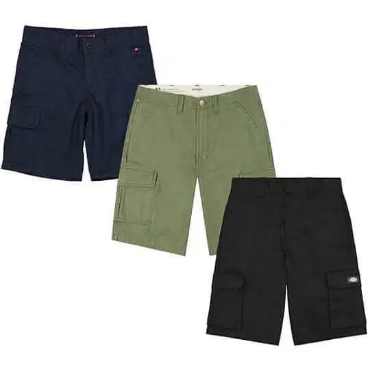 Collection of BRANDED CARGO SHORTS in a gallery layout