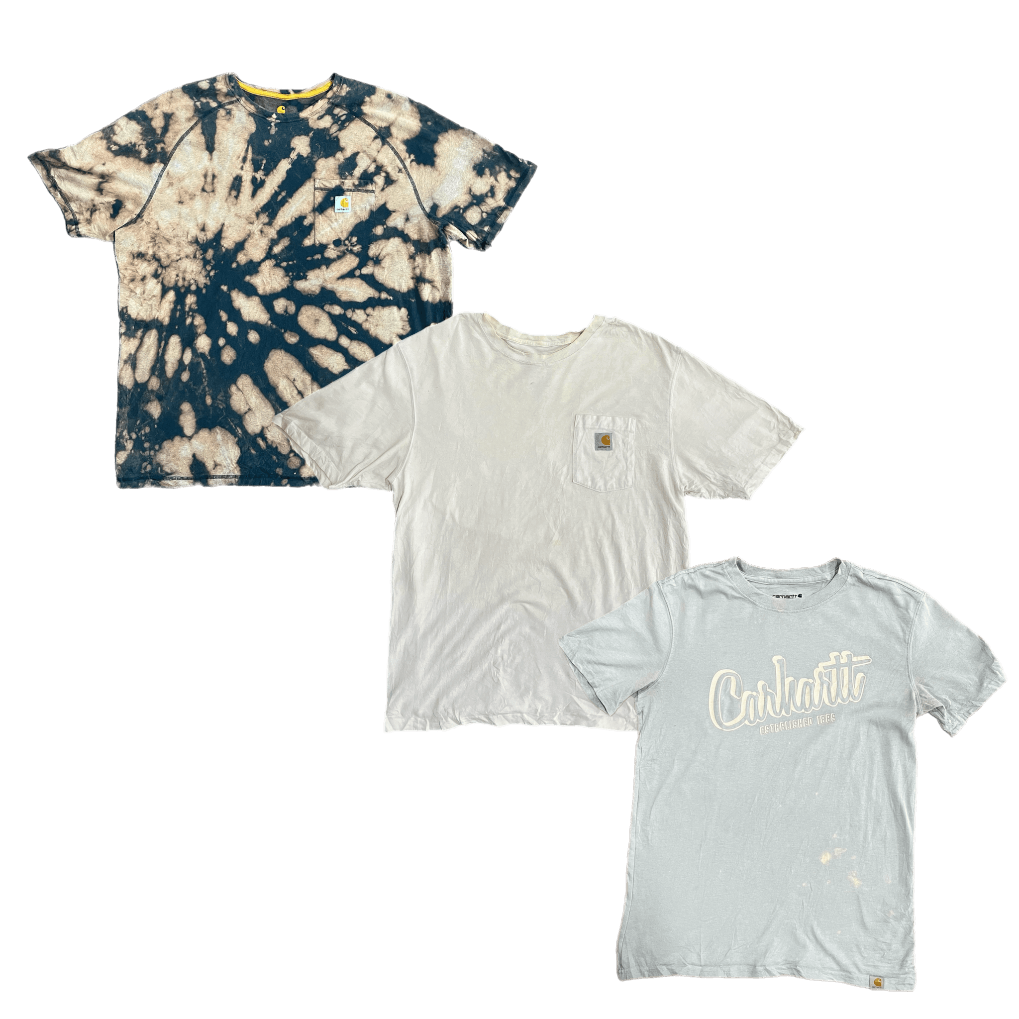 Collection of CARHARTT BROKEN T-SHIRTS in a gallery layout