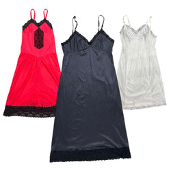 Collection of 100X WOMEN’S SLIP DRESSES/SLEEPWEAR in a gallery layout