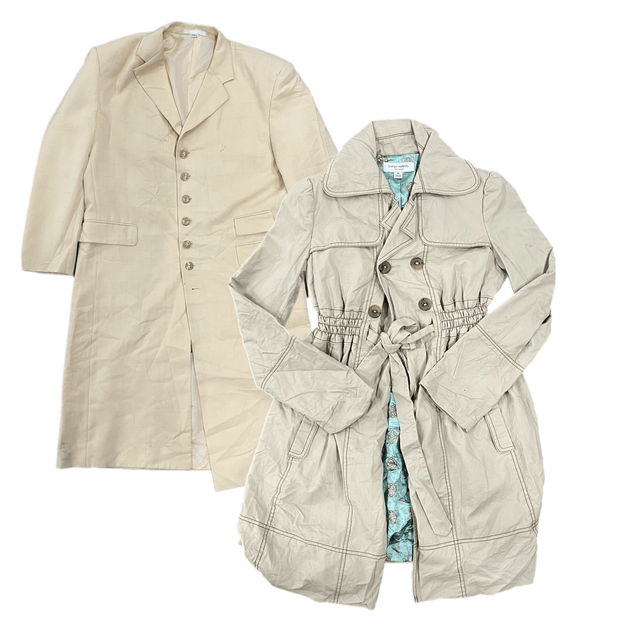 Collection of UNBRANDED TRENCH COATS in a gallery layout
