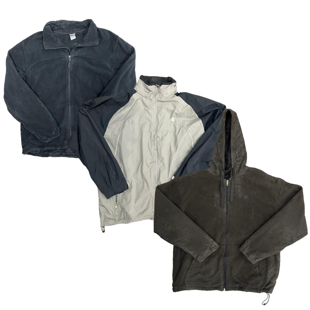 Collection of CHAMPION JACKETS & FLEECE in a gallery layout