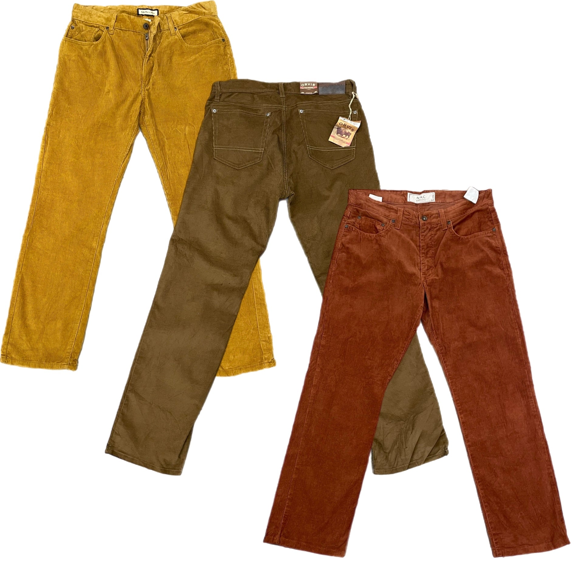 Collection of CORD 5 POCKETS PANTS in a gallery layout
