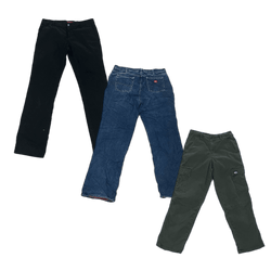 Collection of 50X DICKIES LADIES PANTS in a gallery layout