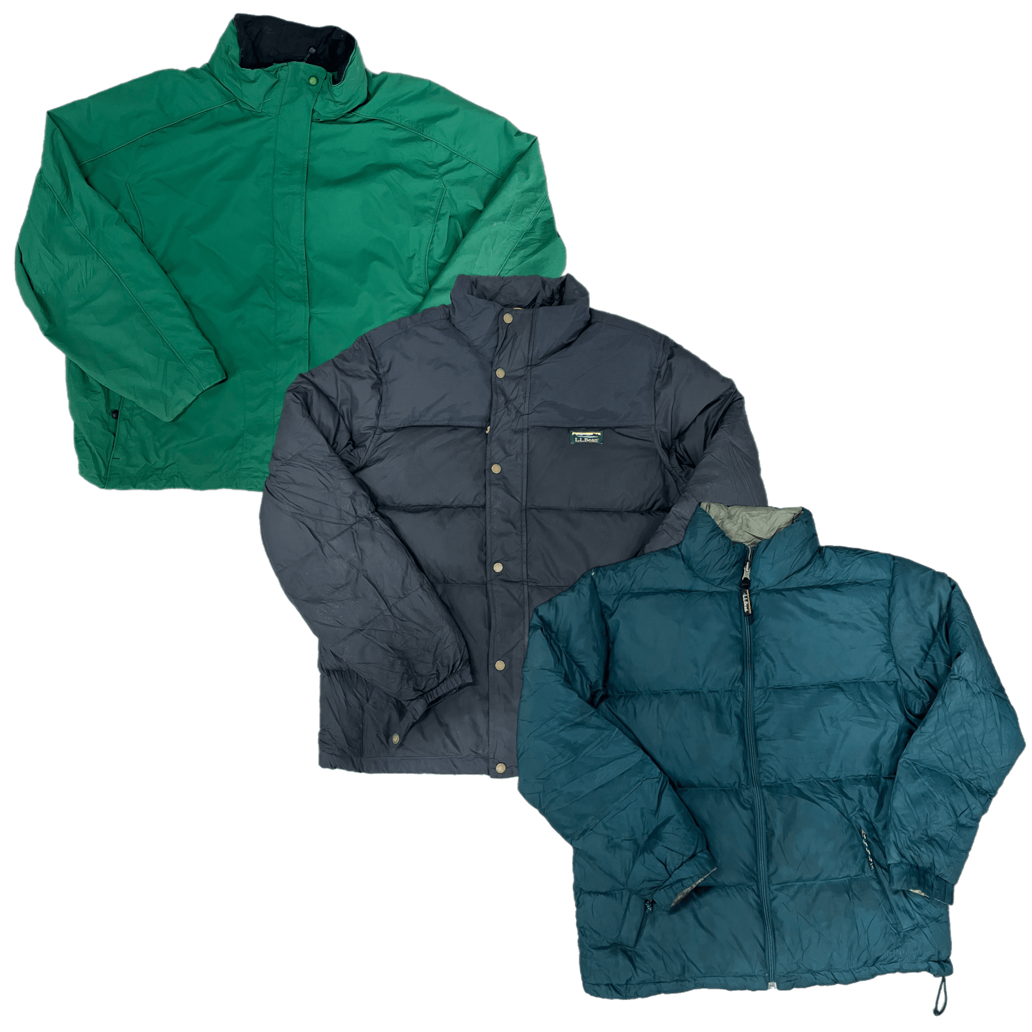 Collection of L.L BEAN JACKETS in a gallery layout