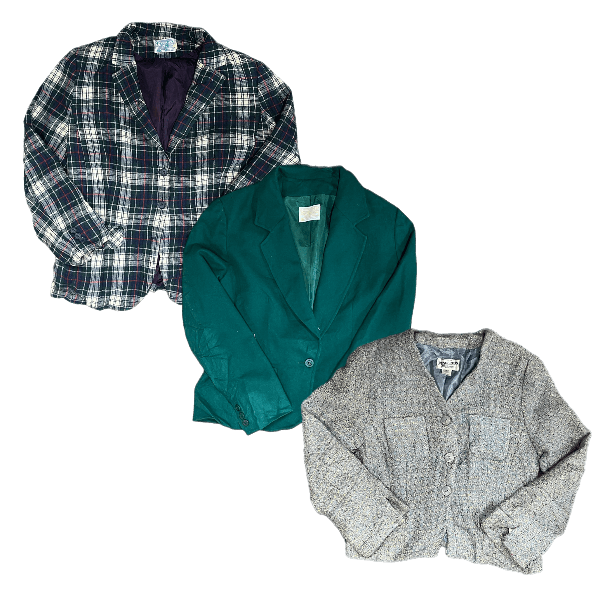 Collection of 50X MIX PENDLETON JACKETS in a gallery layout