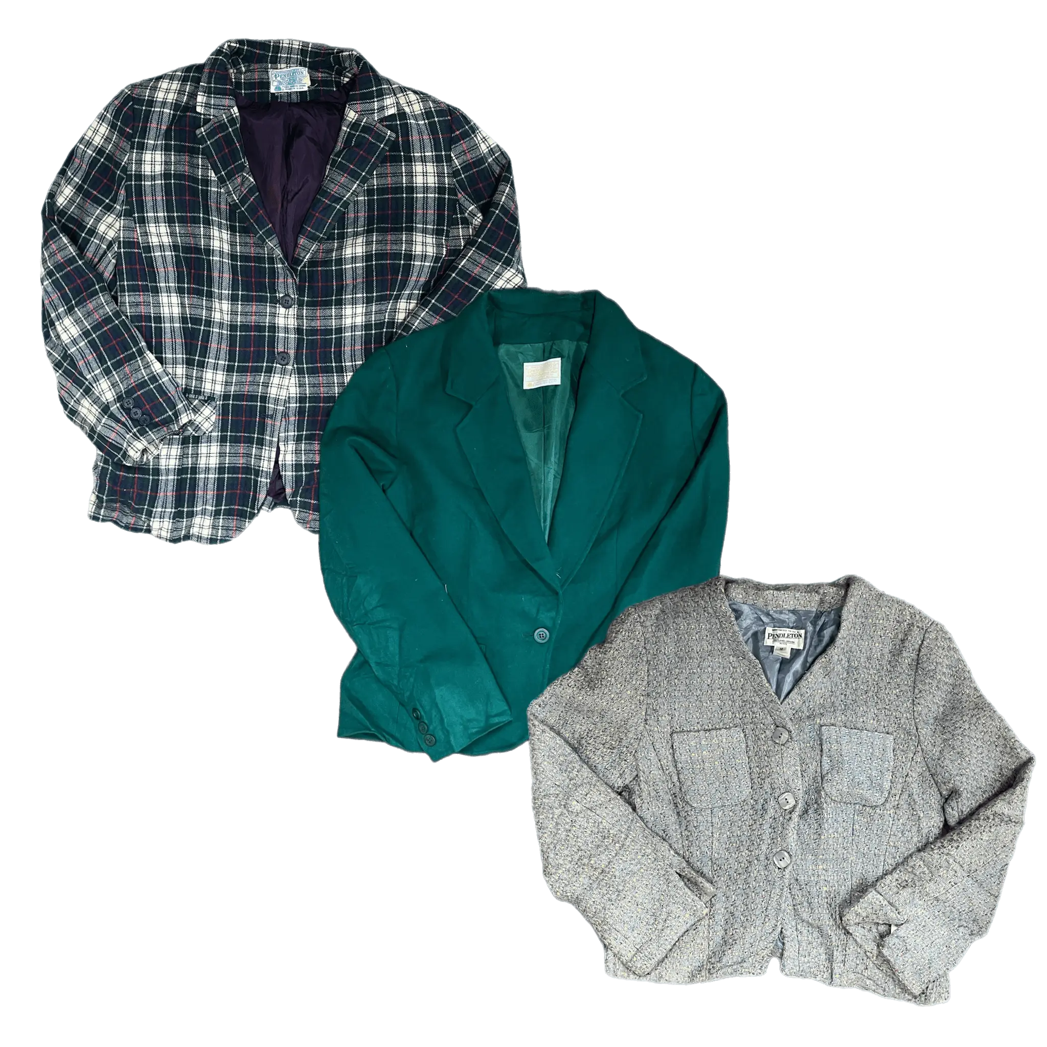 Collection of 25X MIX PENDLETON JACKETS in a gallery layout