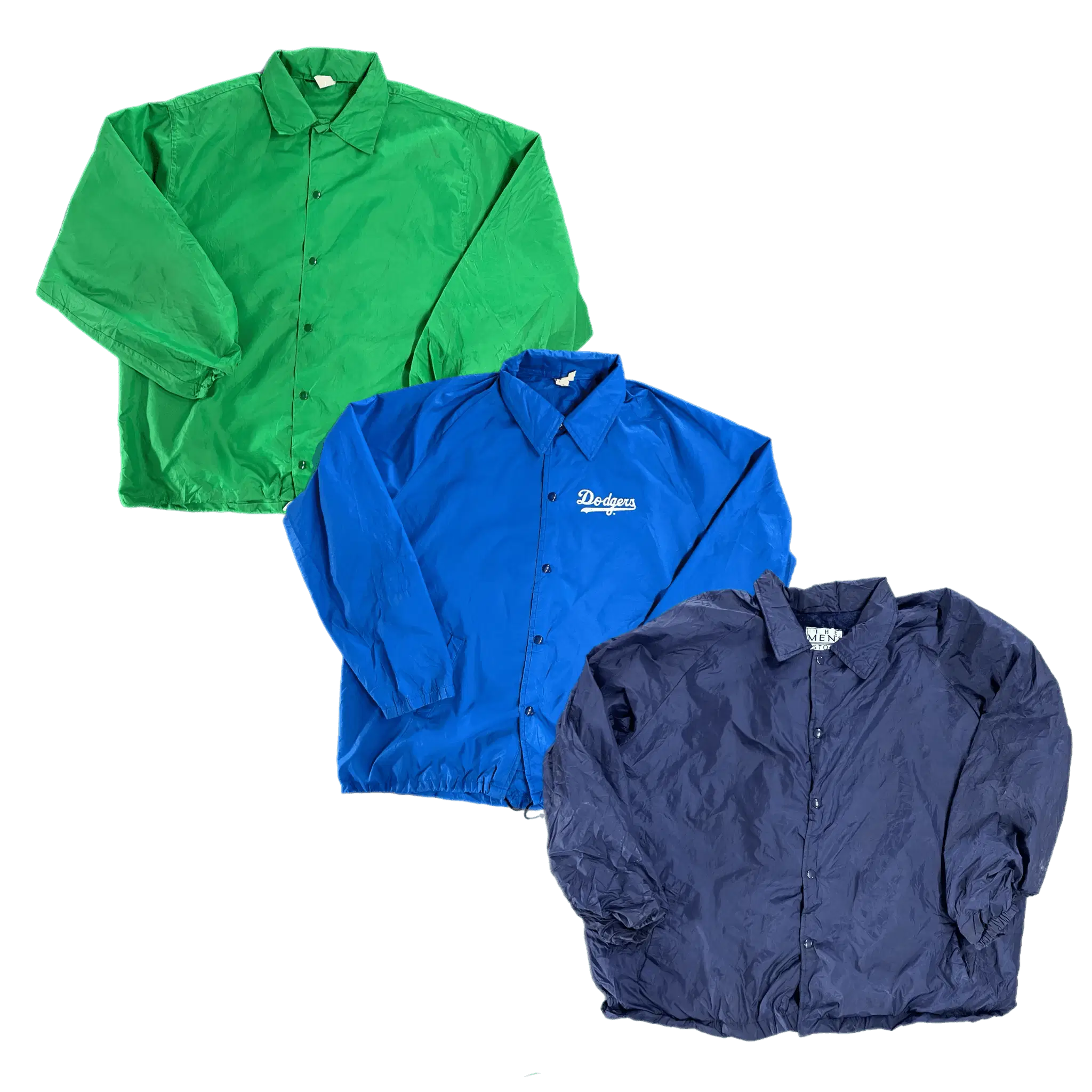 Collection of COACH NYLON JACKETS in a gallery layout