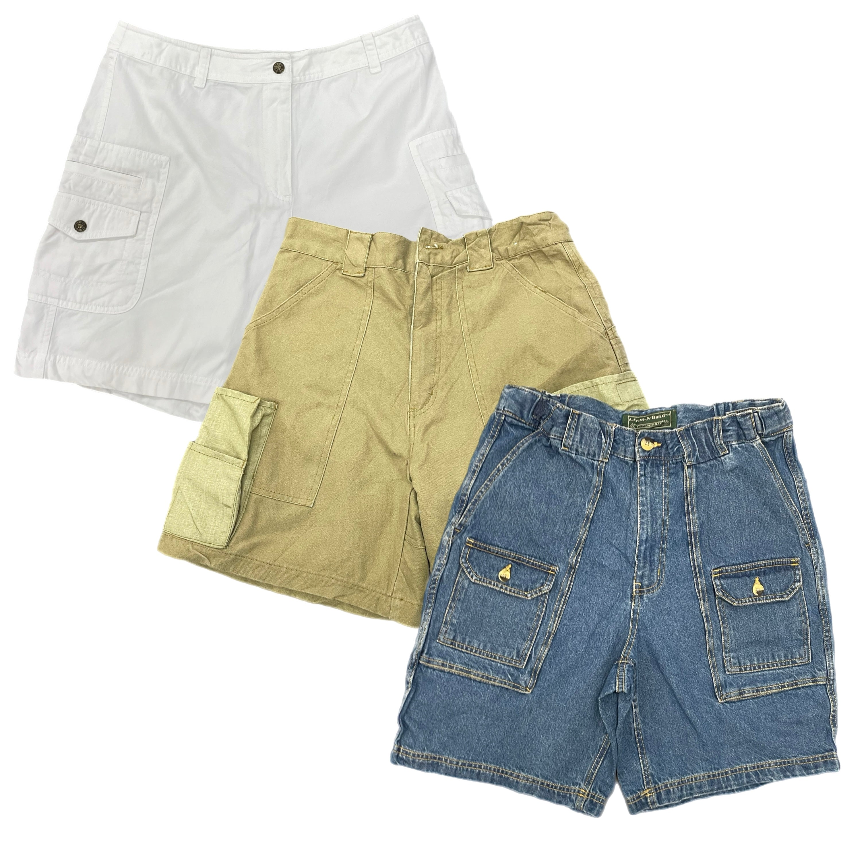 Collection of UNBRANDED CARGO SHORTS in a gallery layout