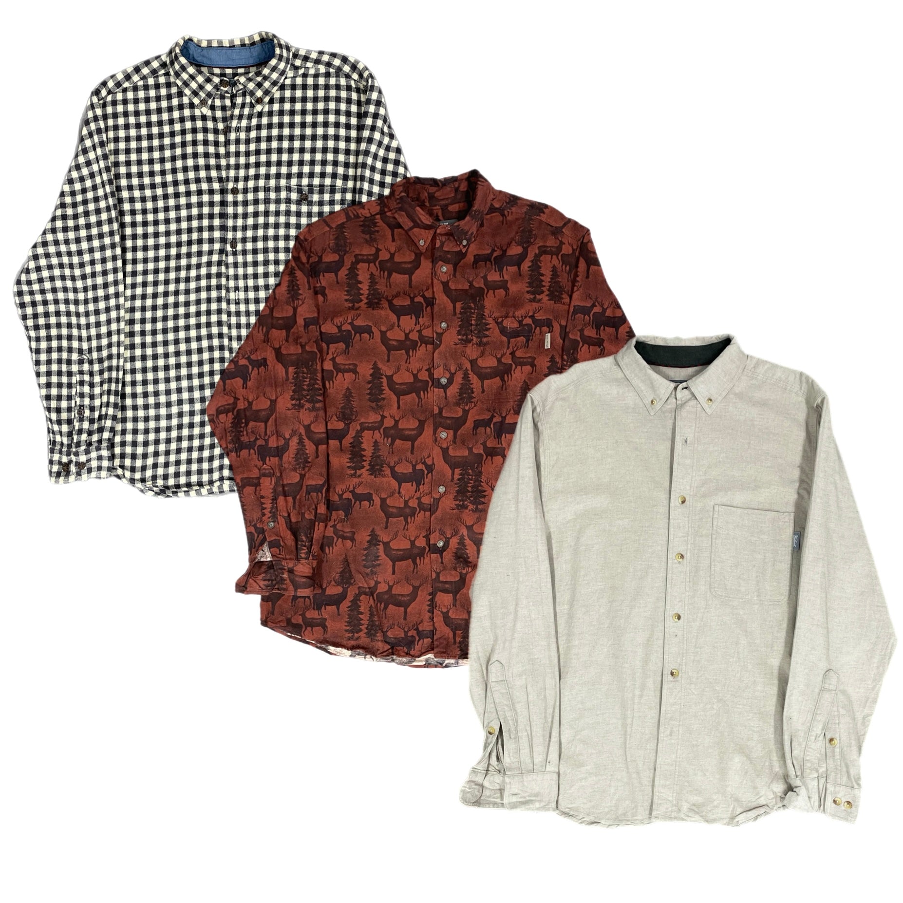 Collection of 50X WOOLRICH SHIRTS in a gallery layout