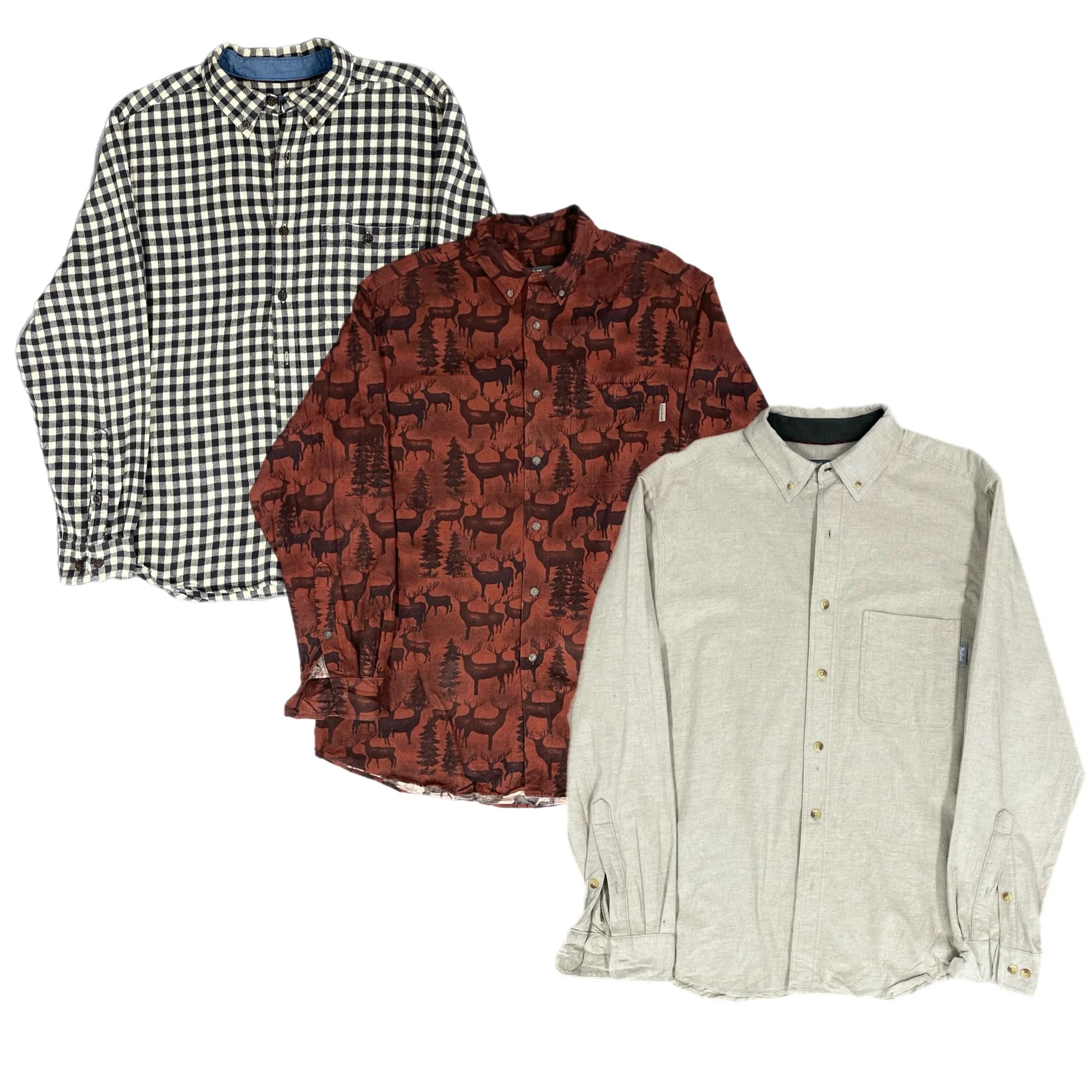 Collection of 50X WOOLRICH SHIRTS in a gallery layout