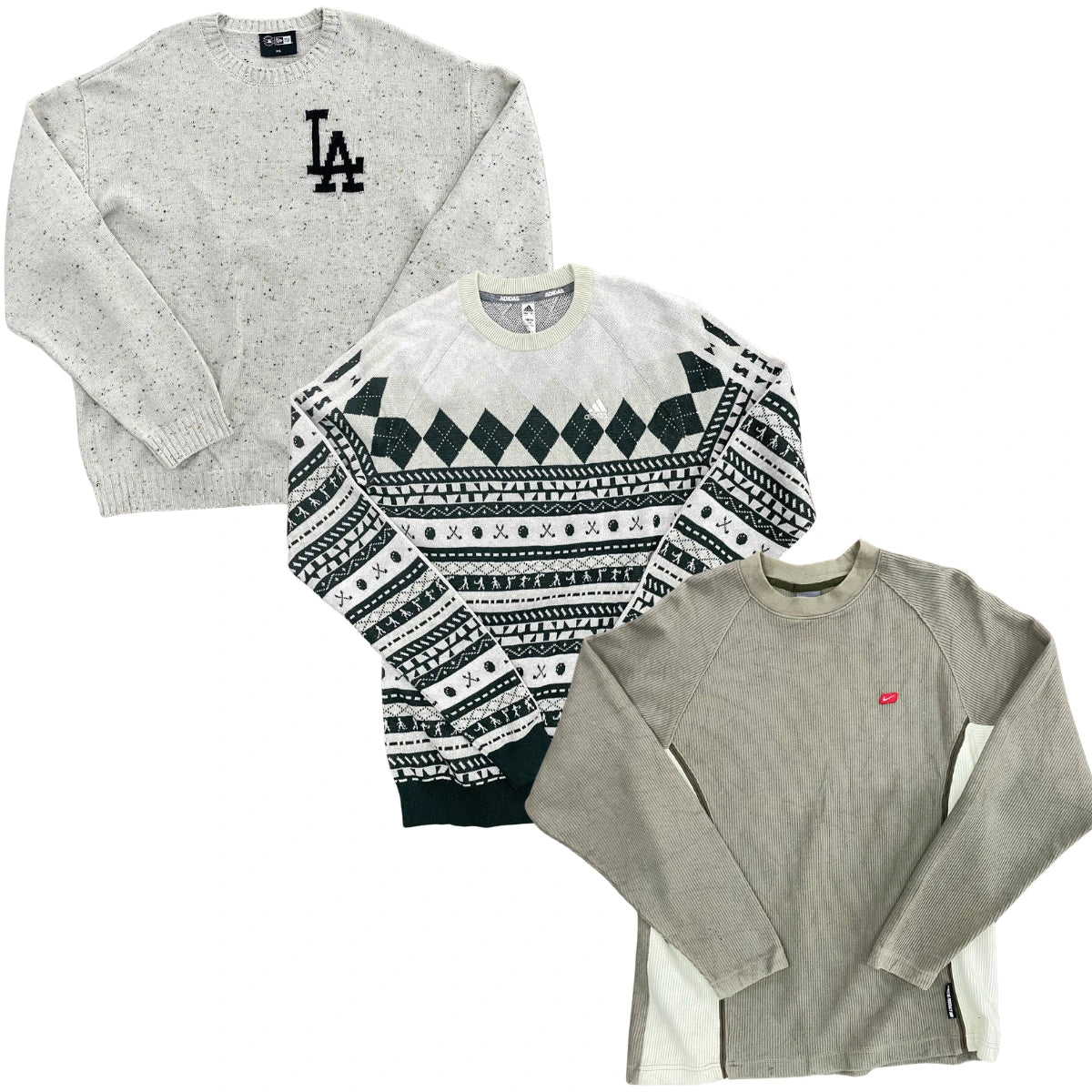 Collection of 25X BRANDED COTTON SPORT SWEATER in a gallery layout