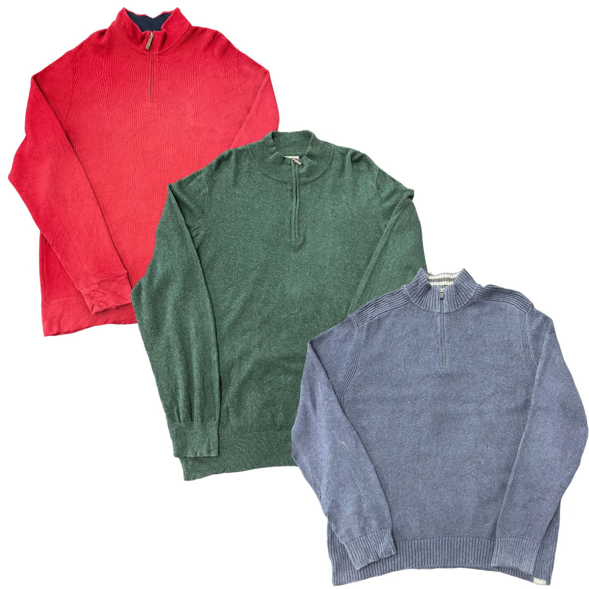 Collection of 25X QUARTER ZIP SWEATERS in a gallery layout