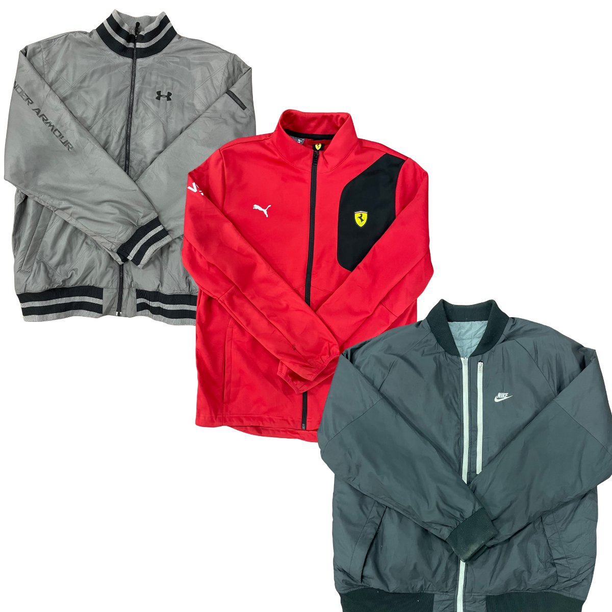 Collection of 15X BRANDED ZIPPER JACKET in a gallery layout