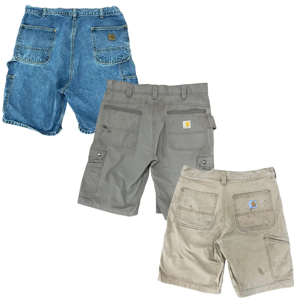 Collection of 50X CARHARTT SHORTS GRADE B in a gallery layout