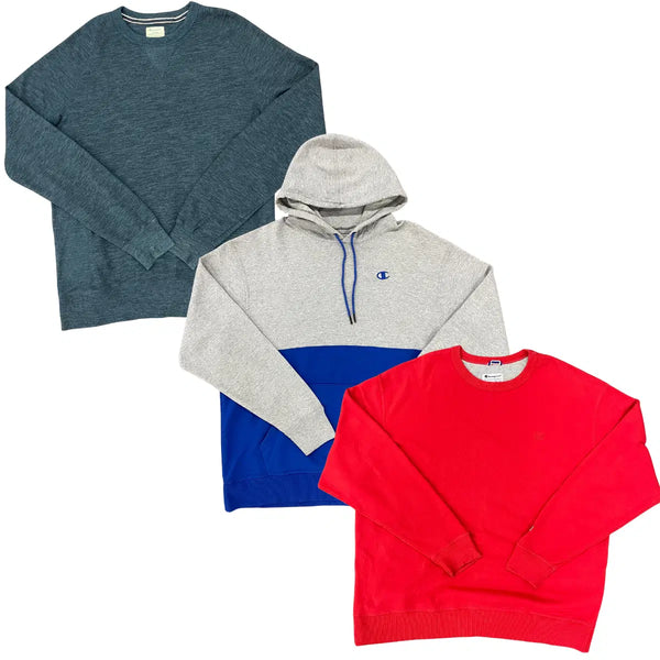 25X CHAMPION SWEATSHIRTS/ HOODIES