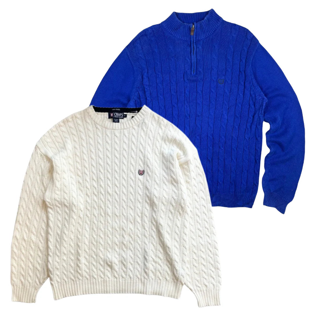 Collection of CHAPS KNITWEAR in a gallery layout