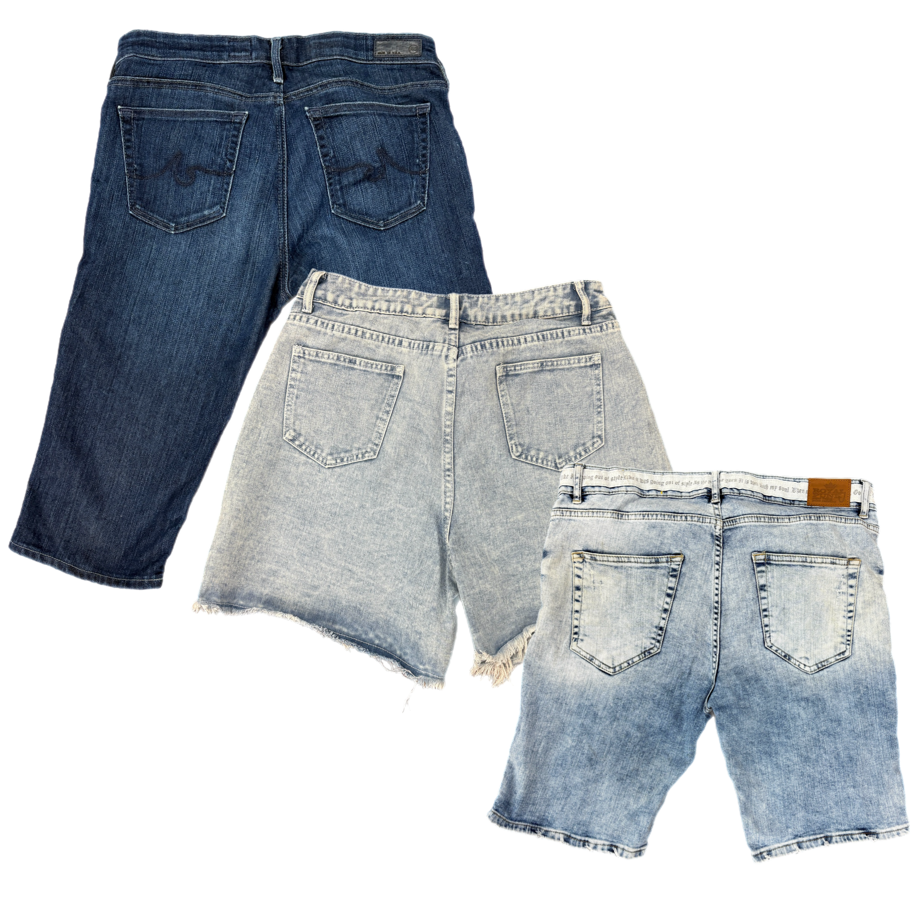 Collection of DENIM JORTS in a gallery layout