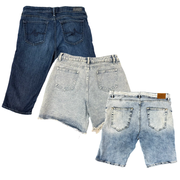 DENIM JORTS