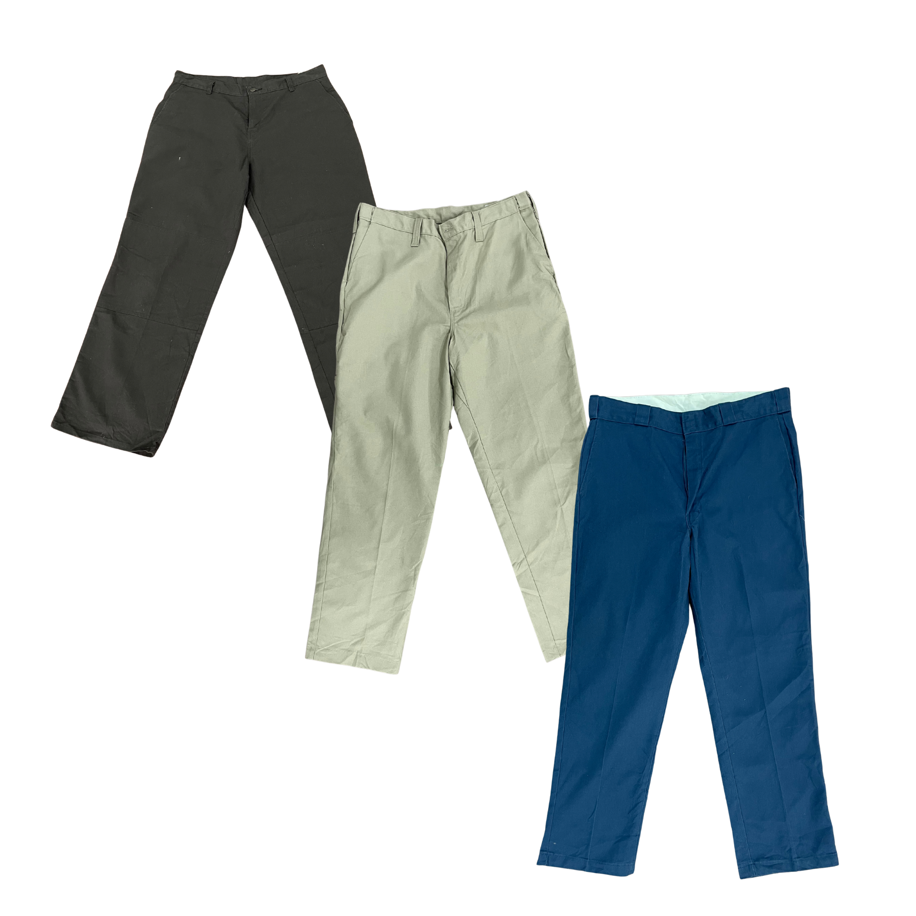 Collection of DICKIES COTTON PANTS in a gallery layout