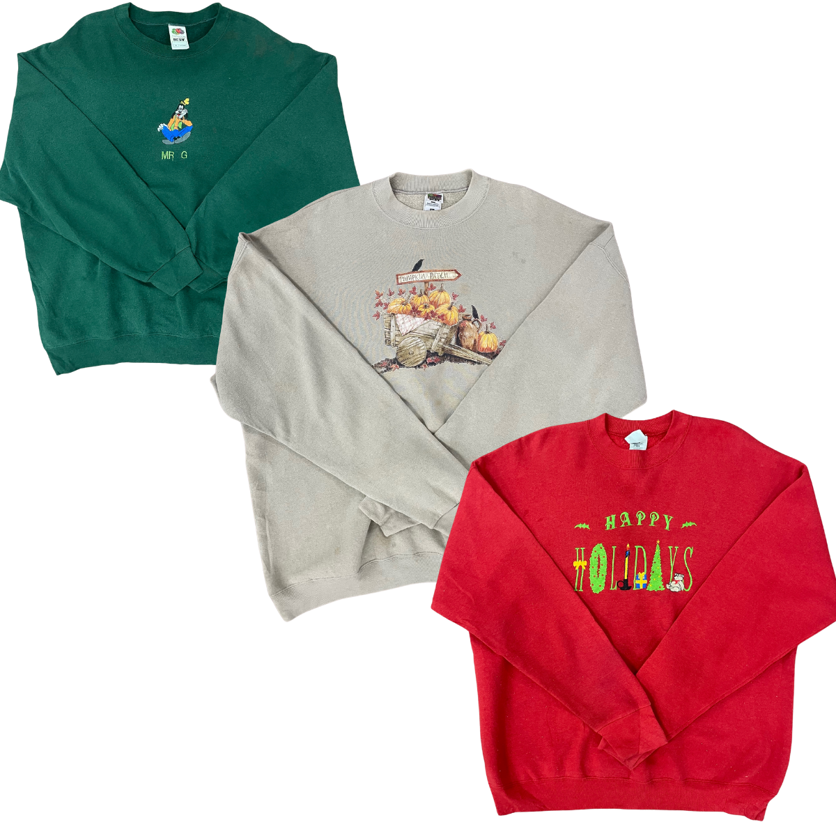 Collection of 25X FRUIT OF THE LOOM SWEATSHIRT in a gallery layout