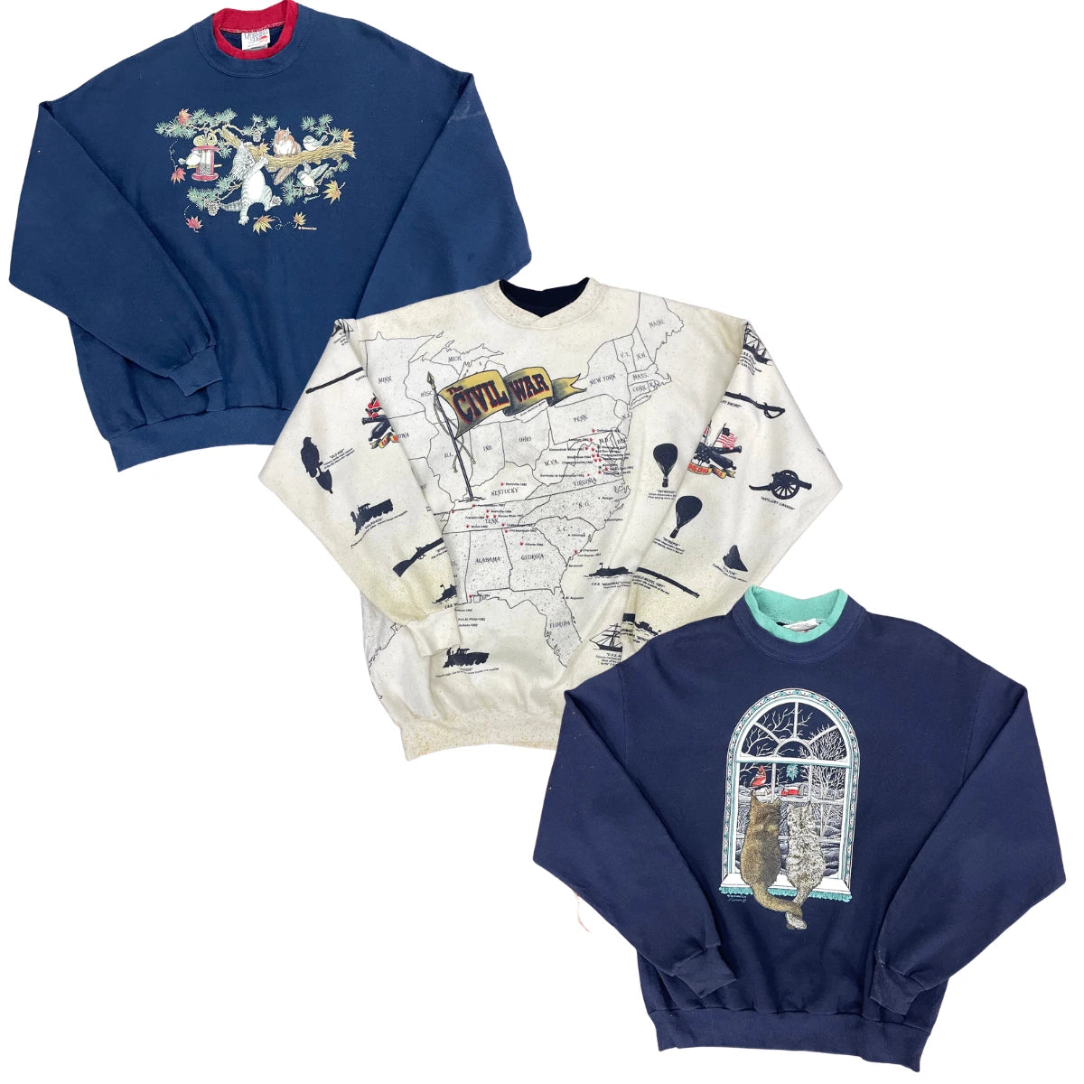 Collection of 25X GRANDMA VINTAGE SWEATS in a gallery layout