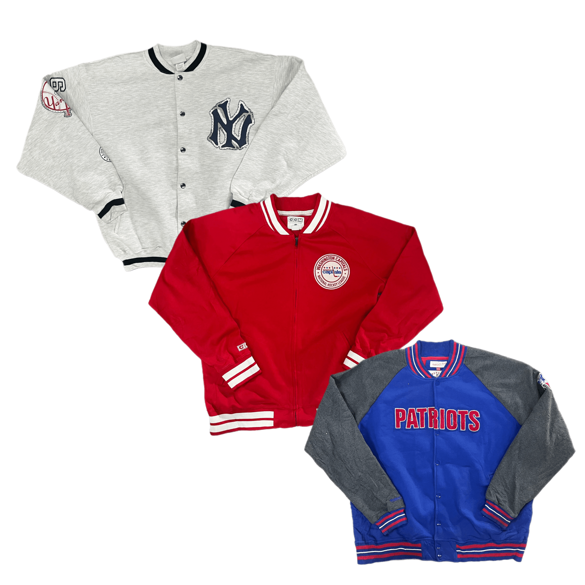 Collection of SWEAT STADIUM JACKETS in a gallery layout