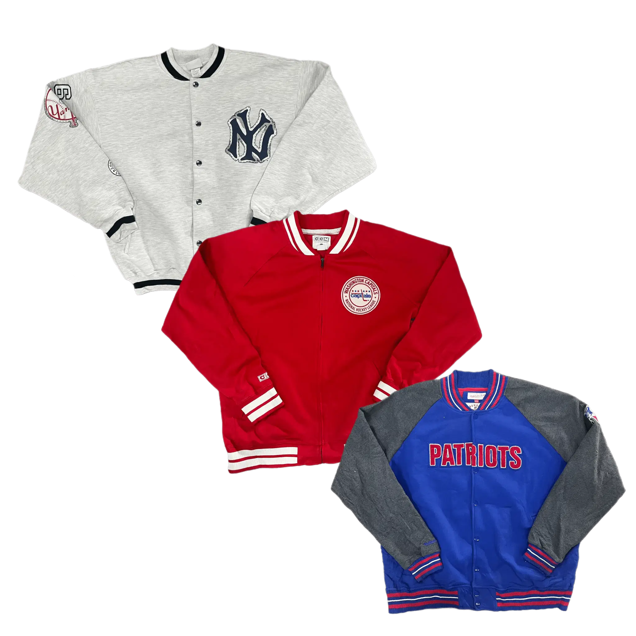 Collection of SWEAT STADIUM JACKETS in a gallery layout