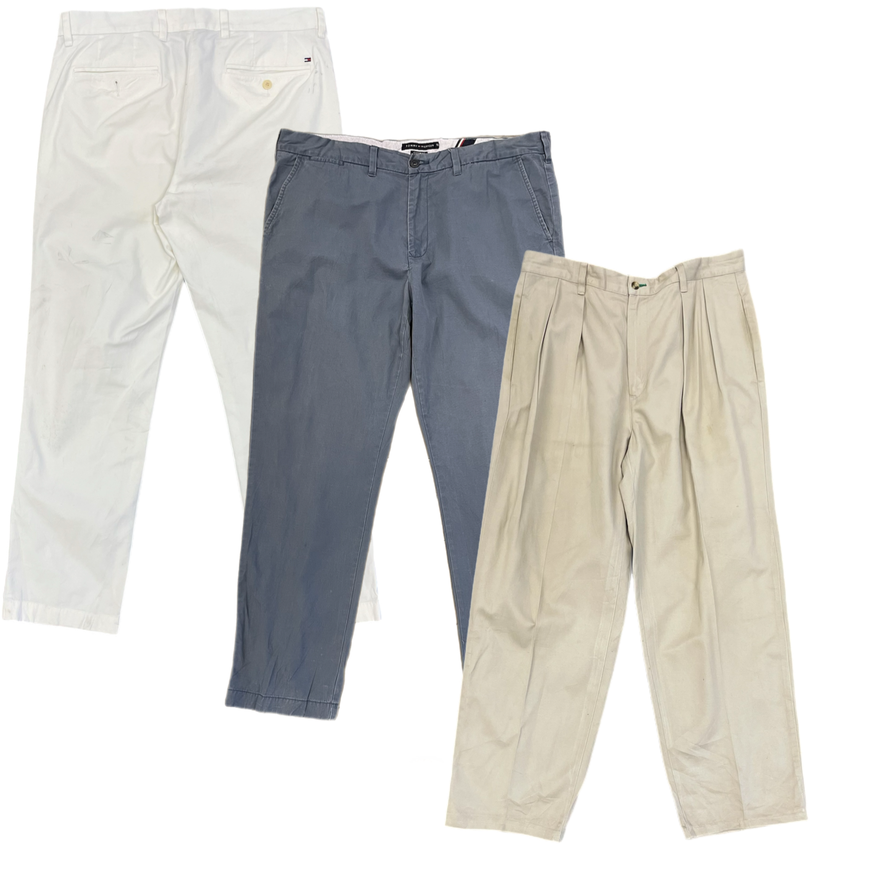 Collection of TOMMY COTTON PANTS GRADE B in a gallery layout