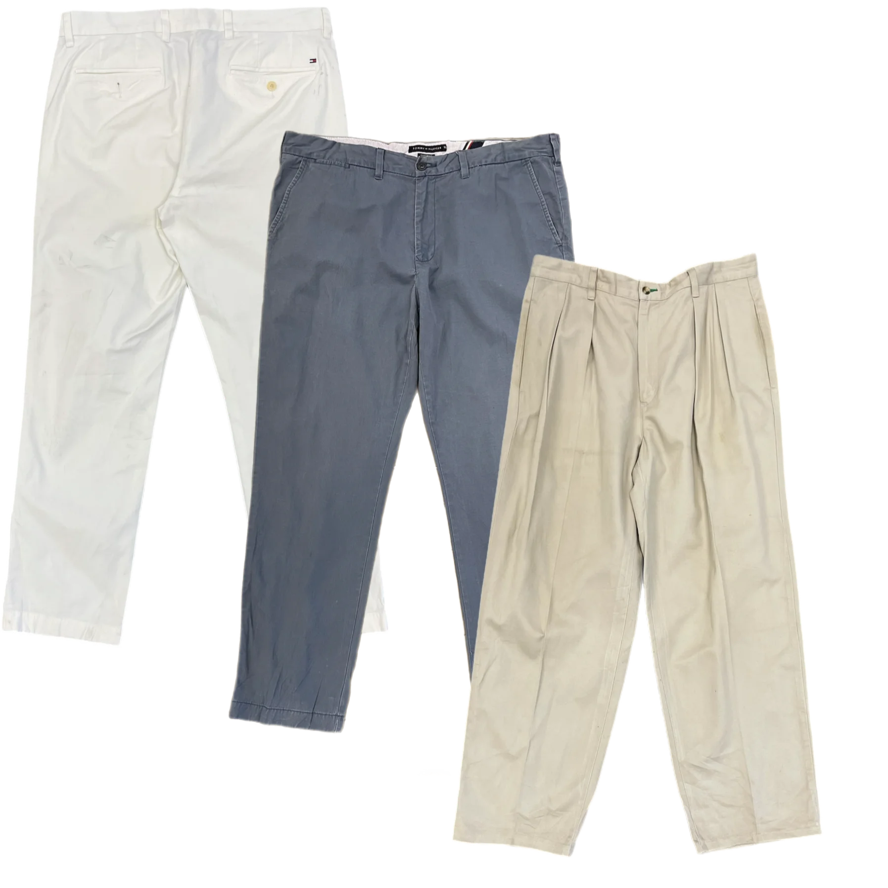 Collection of 25X TOMMY COTTON PANTS GRADE B in a gallery layout