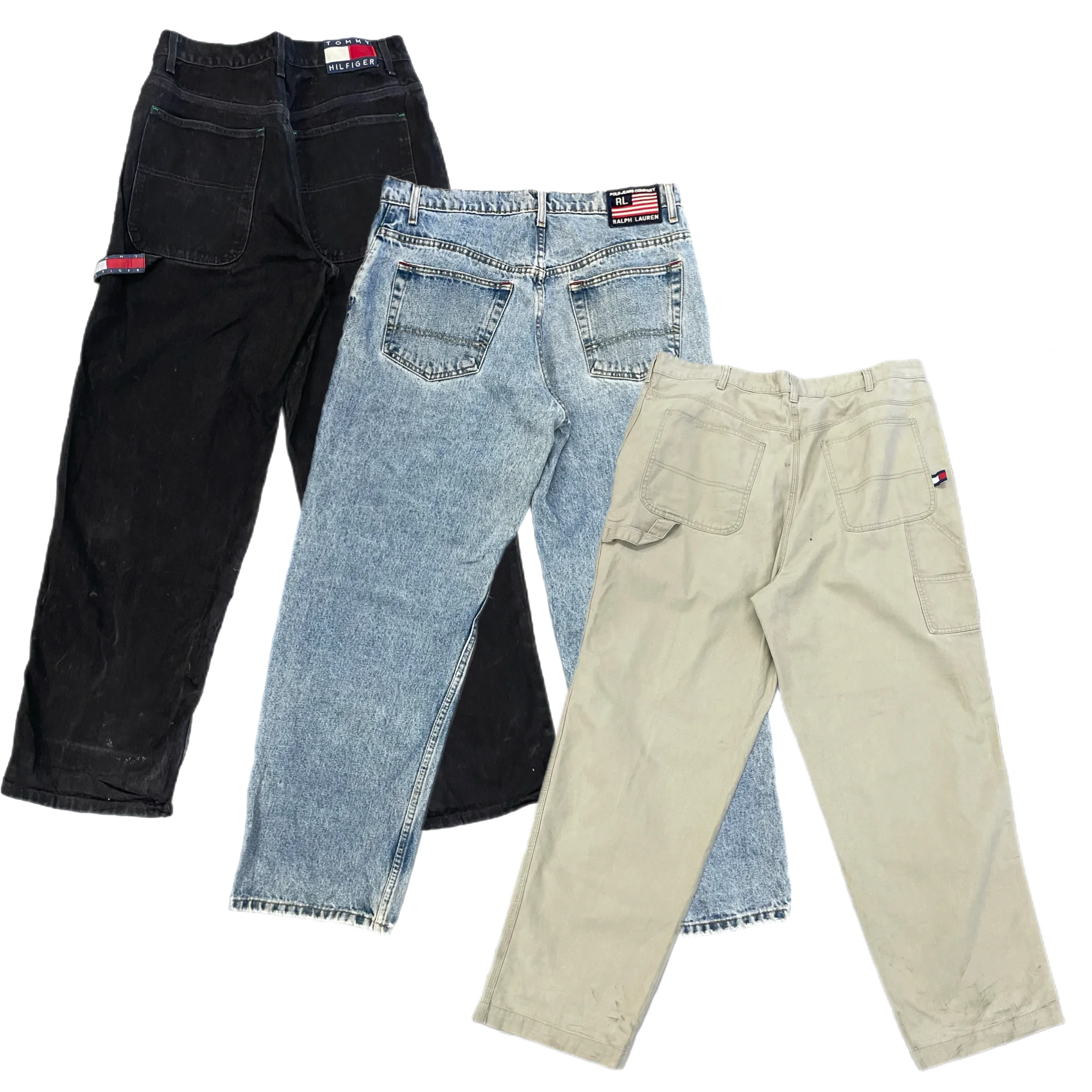 Collection of 25X POLO TOMMY DENIM PANT in a gallery layout