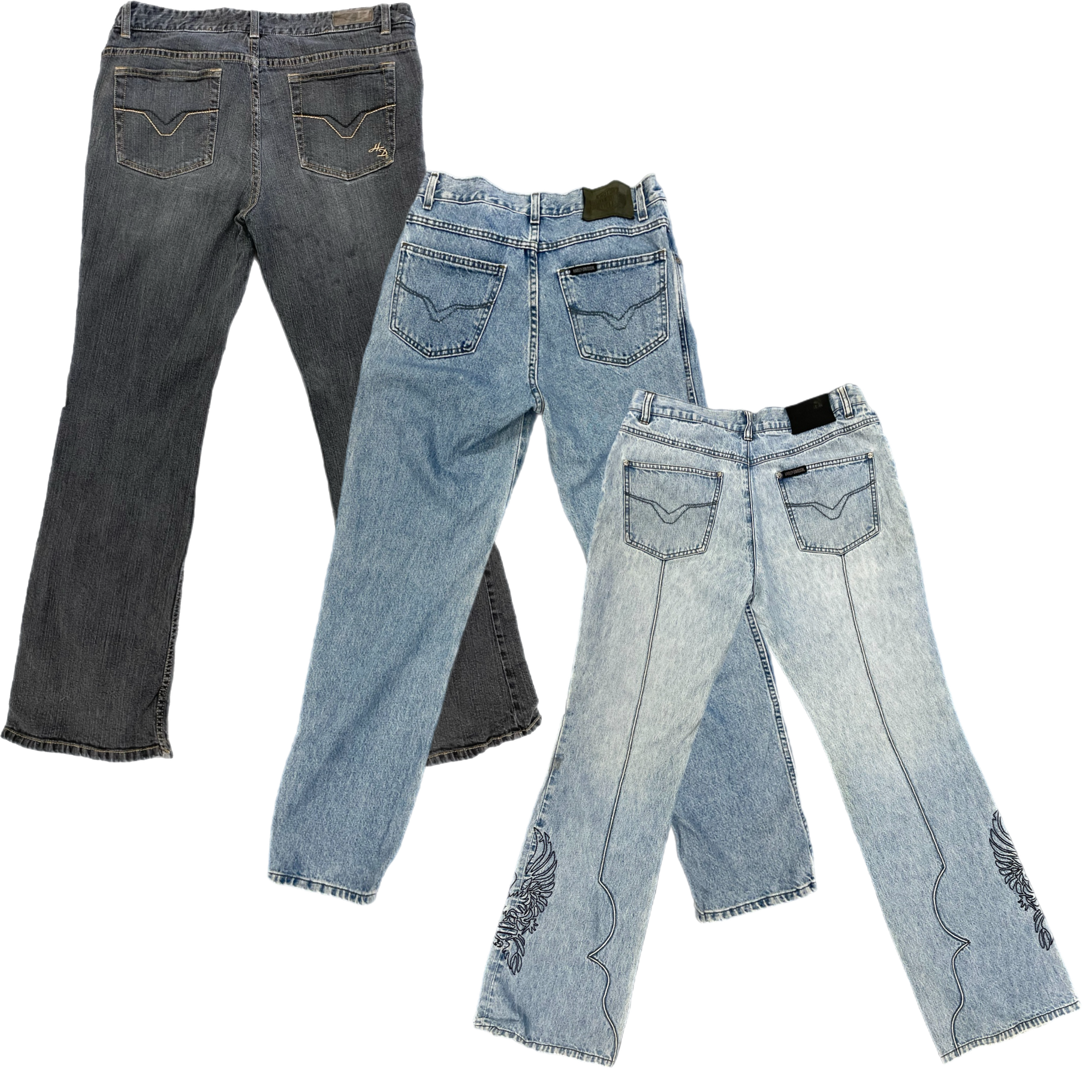 Collection of MIX HARLEY DAVIDSON PANTS in a gallery layout