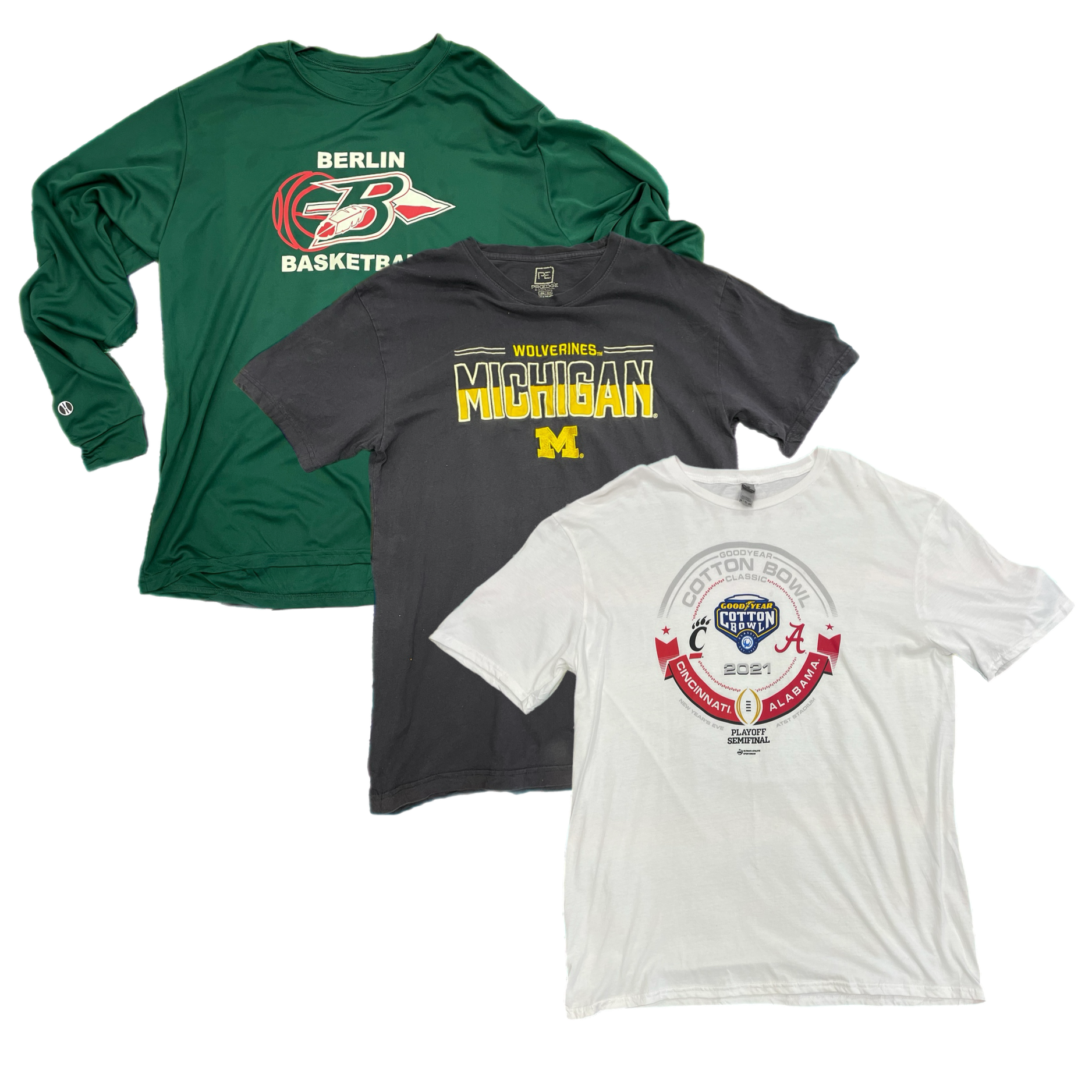 Collection of UNI TEES in a gallery layout