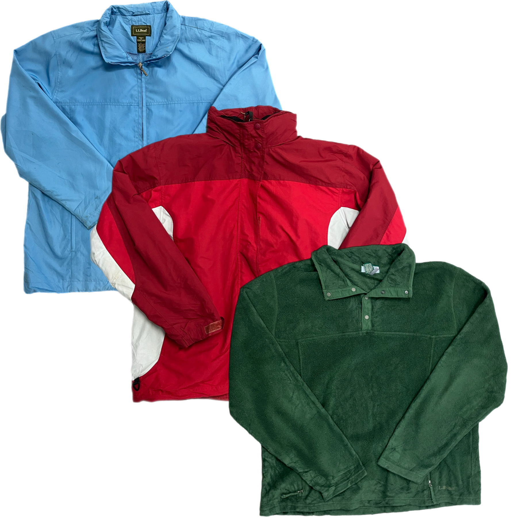 Collection of L.L. BEAN JACKET & FLEECE in a gallery layout