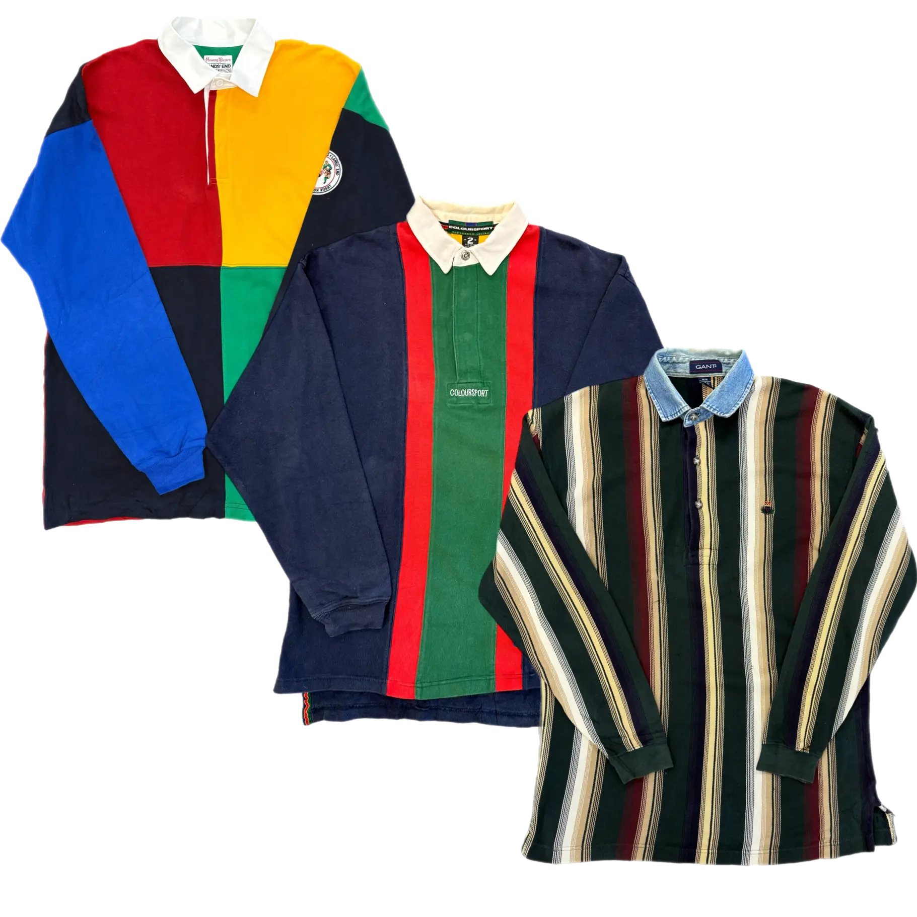 Collection of 50X RUGBY T-SHIRTS in a gallery layout