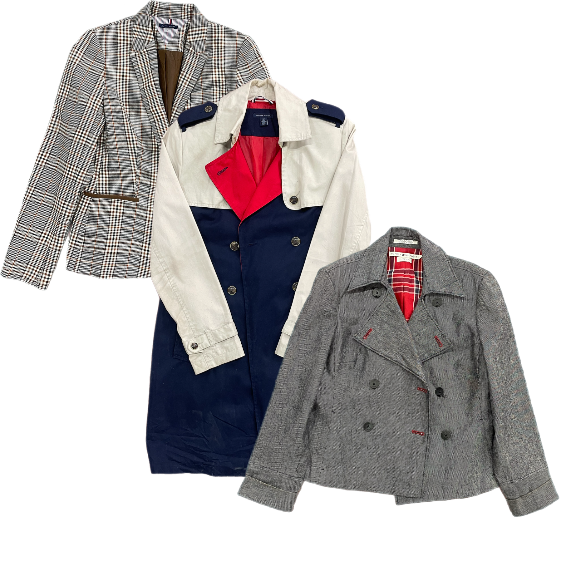 Collection of TOMMY HILFIGER LADIES COATS in a gallery layout
