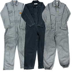 Collection of DENIM COVERALL in a gallery layout