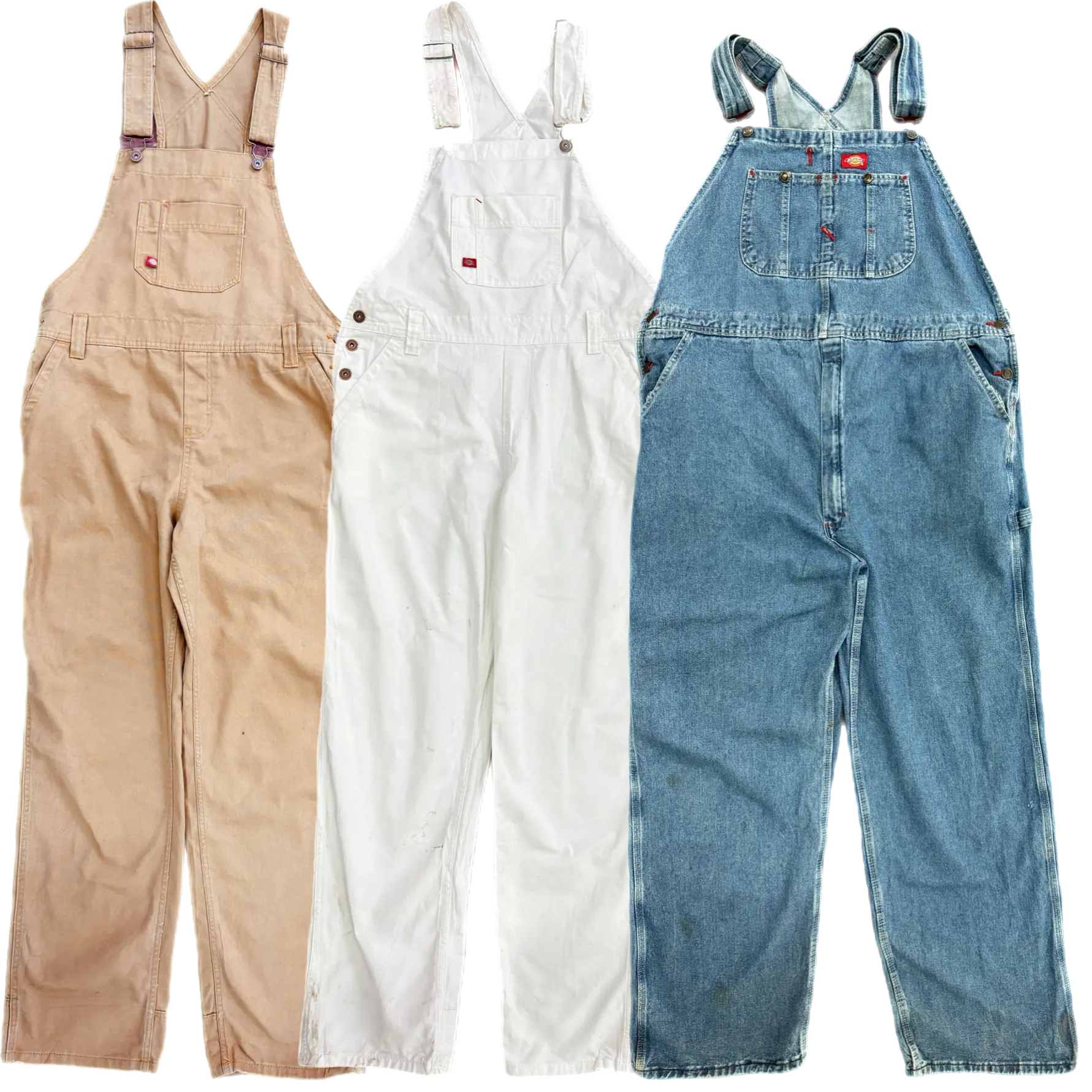 Collection of 20X DICKIES OVERALLS A/B GRADE in a gallery layout