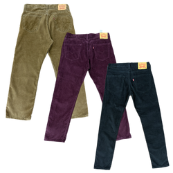 Collection of Levis corduroy pants in a gallery layout