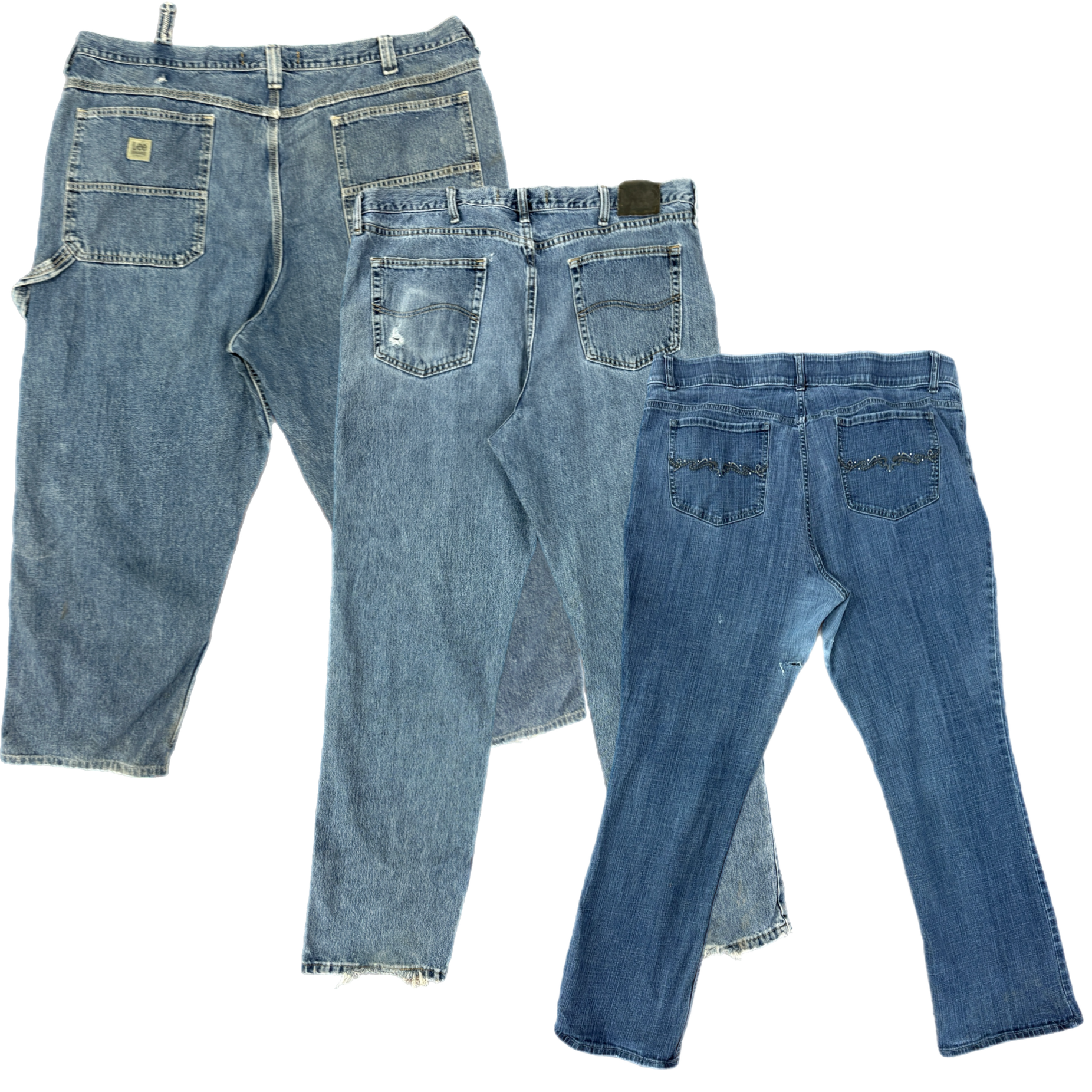 Collection of lee rags in a gallery layout