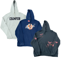 Collection of 50X BRANDED SWEAT HOODIES in a gallery layout