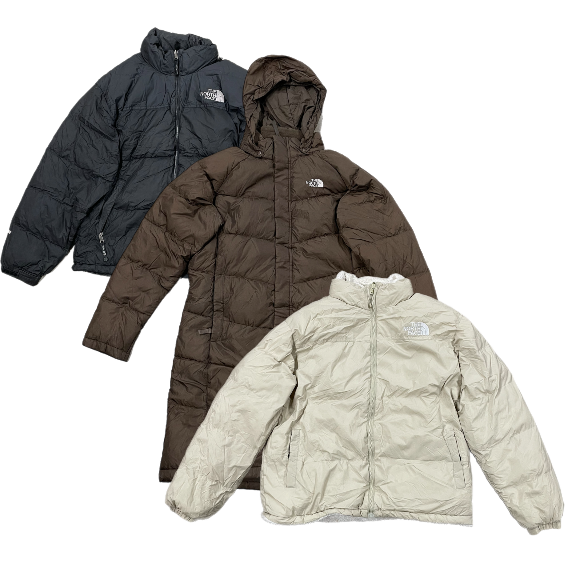 Collection of NORTH FACE PUFFER JACKETS
 in a gallery layout