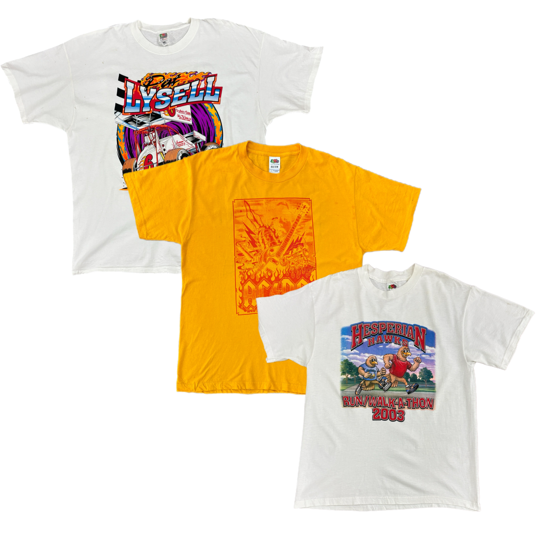 Collection of FRUIT OF THE LOOM T-SHIRTS in a gallery layout