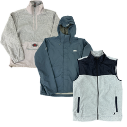 Collection of helly hansen jacket and fleece
 in a gallery layout