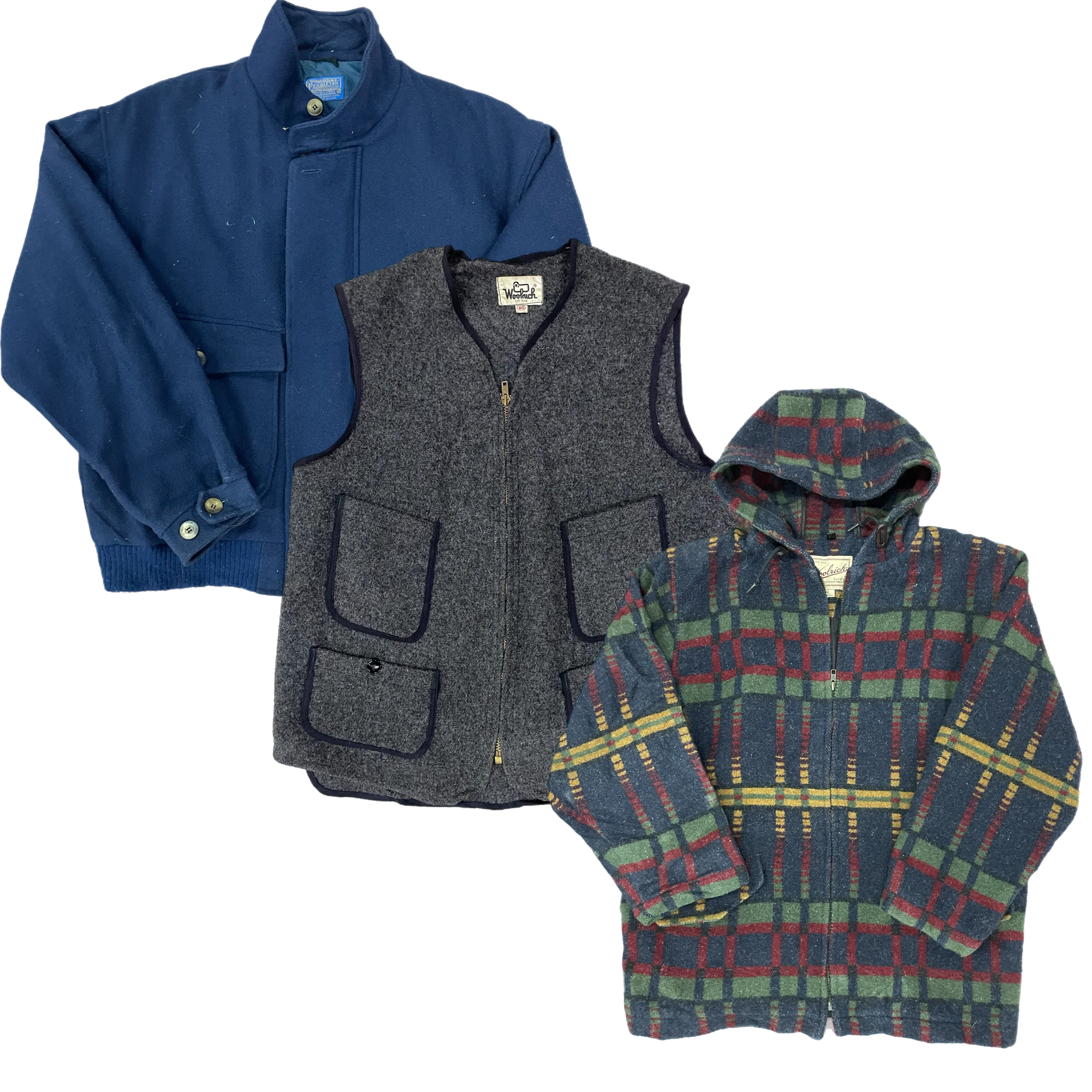 Collection of 25X WOOLRICH JACKET in a gallery layout