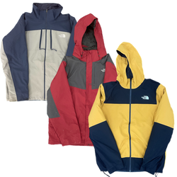 Collection of 50X NYLON NORTH FACE JACKETS in a gallery layout